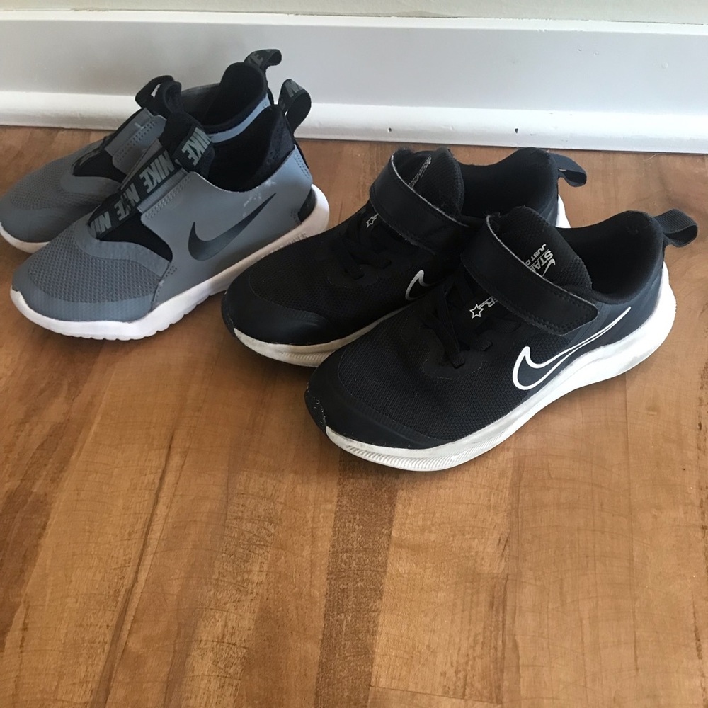 2 pairs of Boys Nike Shoes (11.5)